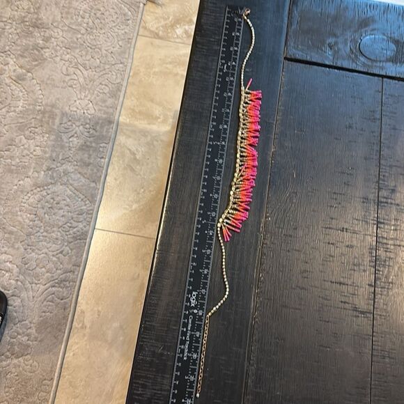 Seed Bead Drop Dangle Necklace​​ - Picture 4 of 5